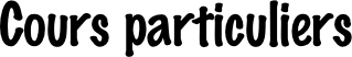 Cours particuliers